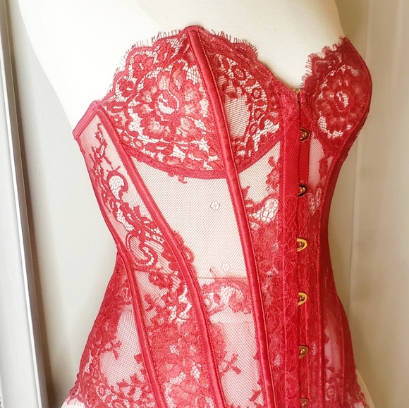 Honey Birdette Chloe Corset set - Picture 4 of 6